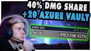 Over 40% Damage Done?! | +20 Azure Vault | Echo Meeres Shadow PoV