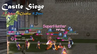 Lineage2ID : Castle Siege 17/01/2021 Aden/Gludio/Rune  #TyrrDuelist