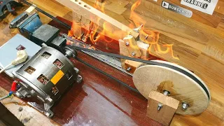 Cut Metal Easily!   DIY Power Hacksaw