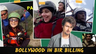 Bollywood in Bir Billing   #vidyabalan #prettyzinta #paragliding