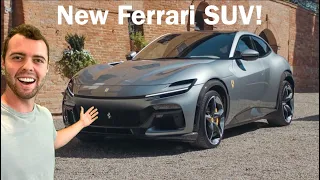 The NEW Ferrari Purosangue SUV Is A 715HP V12 Urus Killer