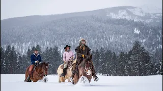 Triple Creek Ranch    A Montana Winter Hideaway