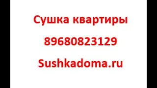 Как просушить, высушить, осушить пол, стены, перекрытие. 89680823129