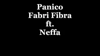 PANICO -- FABRI FIBRA FT. NEFFA --LYRICS
