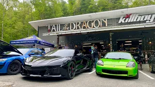 TougeFest Spring 2023 Tail of the Dragon Flybys