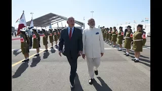 PM Modi arrives to a warm welcome in Jerusalem, Israel, 04.07.2017