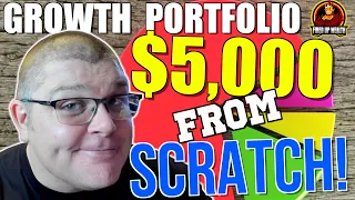 Build Portfolio From SCRATCH 🔥 How To Build a Growth Stock Portfolio (Vol 1)