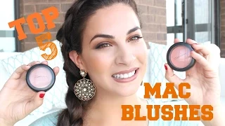 TOP 5 MAC BLUSHES