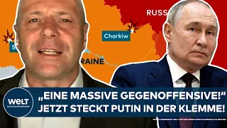 PUTIN'S WAR: "A massive counter-offensive by the Ukrainians!" Now the Russians are in a tight spot!