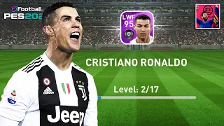 Free Featured C. Ronaldo Max Level Rating & Stats - Pes 2021 Mobile #shorts