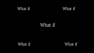 What If Tomorrow Comes - Black Friday Lyric Video