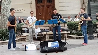 Bohemian Rhapsody - Flat Sax Quartet