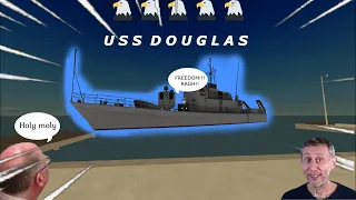 🔥🔥🦅🦅🦅 USS DOUGLAS 🔥🔥🔥🦅🦅🦅💥💥  || Roblox War Tycoon