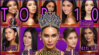 [Top 10 HOTPICKS] Miss Universe Philippines 2021 - Pre-Arrival Predictions by Wilson Buerano Vlogs