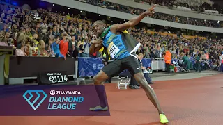 Usain Bolt returns to the London Stadium in 2015 - Wanda Diamond League