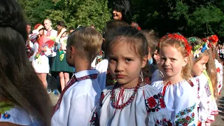 Фрагменти Першовересневої лінійки у ССЗШ №81 ім П Сагайдачного