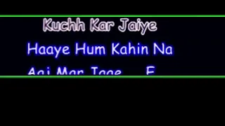 O humsafar dil ke nagar full karaoke with HQ quality. udit Narayan