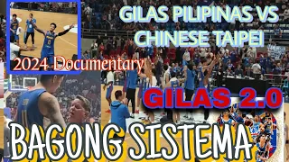 Ang Bagong GILAS PILIPINAS sa kamay ni TIM CONE | GILAS vs Chinese TAIPEI doku