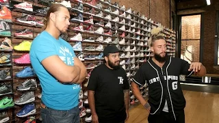 See what a $30K pair of sneakers looks like: Enzo & Cass' SummerSlam Homecoming