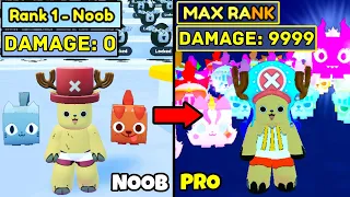 Beating Pet Simulator 99 as Chopper! Rank 0 to Max Rank Noob to Pro Full Team of Best Pets!