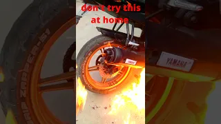 fire bike silencer | r15 v2 | bike silencer | idea abc #shorts