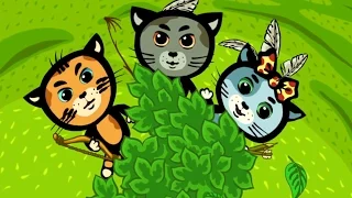 Мультики для малышей - Три котенка - Теперь деревья мы будем поливать (2 сезон | серия 1)