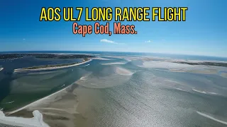 AOS UL7 Long Range Flight - Cape Cod, Mass