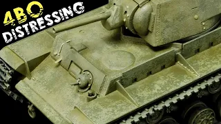 Soviet Green (4BO) Distressing Tutorial