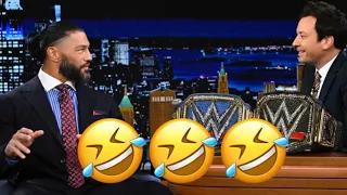 Roman Reigns Appears on The Tonight Show with Jimmy Fallon. Ryders Reaction 🤣