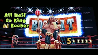 WWE Mayhem Gameplay of 5 Star Booker T.