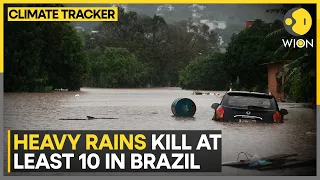 Heavy rains kill at least 10 in Brazil, over 1,400 displaced in Southern Brazil | Climate Tracker