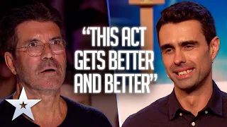 Simon is STUNNED by father and son's MIND READING | Unforgettable Audition | Britain's Got Talent