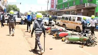 Shock as Kanjos in Eldoret harass a KDF officer unknowingly