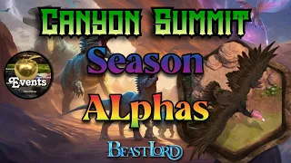 Canyon Summit Season Alphas | Beast Lord: The New Land