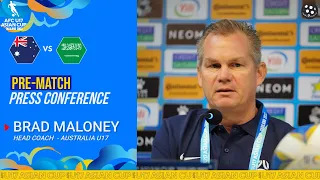 Brad Maloney's Press Conference | Australia vs Saudi Arabia | AFC U17 Asian Cup 2023