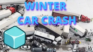 Extrime Winter Car Crash Compilation 2021 (snow driving, drivers fails, car fails, idiots in cars)