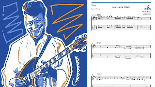 Louisiana Blues by Muddy Waters / Guitar Lesson [7m 24s] / PDF Tablature