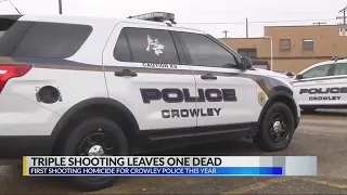 Crowley triple shooting