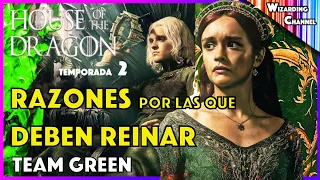 TEAM VERDE - RAZONES DEFINITIVAS por las que DEBEN REINAR!!! | House of the Dragon Temporada 2