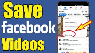 How to Download Facebook Videos on Android Devices Without any App Software Directly in the Gallery