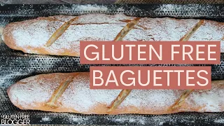 GLUTEN FREE BAGUETTES | Easy gluten free bread recipe!