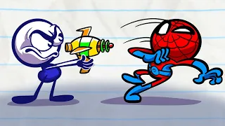 Pencilmate's ULTIMATE Stand Off!! | Animated Cartoons | Animated Short Films | Pencilmation