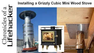 Installing a Grizzly Cubic Mini Wood Stove (Overland part9)