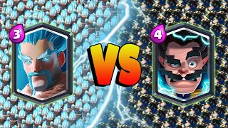 ICE WIZARD VS ELECTRO WIZARD (2022) - Clash Royale Challenge #380