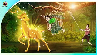 सुनहरी हिरण | Golden Deer in Hindi | Hindi Cartoon | hindi fairy tale |  @ssoftoonshindi