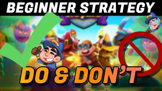 RUSH ROYALE - Beginner Strategy - Do's & Don't!