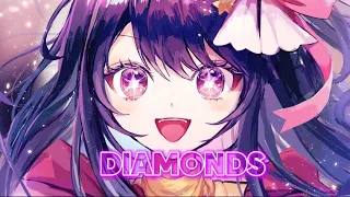 Nightcore - Diamonds - Lyrics