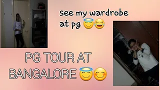 pg tour 😇/ pg tour at Bangalore/ kannada vlog