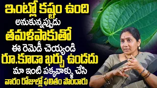 Nittala Kiranmayi - ఇంట్లో స‌మ‌స్య‌ల‌కు త‌మ‌ళ‌పాకుతో ప‌రిష్కారం | Betel Leaf Astrology Remedies |TSW