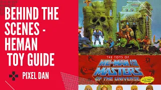 The Toys of Heman and the Masters of the Universe GUIDE / BOOK w/ Pixel DAN, MOTU JOE, Val Staples